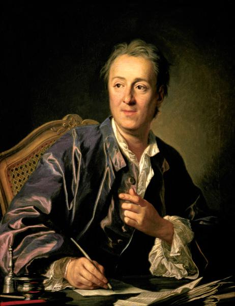 Portrait of Denis Diderot (1713-84)