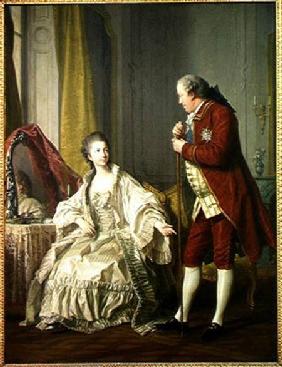 Portrait of the Marquis de Marigny (1727-81) and his Wife 1769