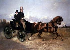 M. le comte de M. dans son Cabriolet