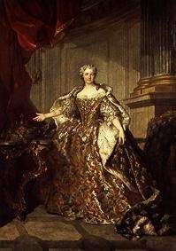 Marie Lecszinska, Königin von Frankreich von Louis Tocqué