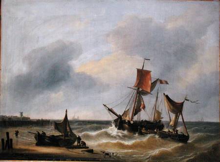 Coastal View von Louis Verboeckhoven