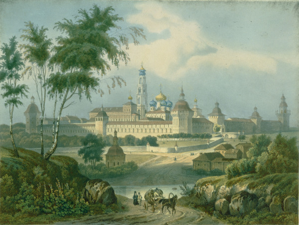Sagorsk, Troize-Sergijewa Lawra von Louis Pierre Alphonse Bichebois