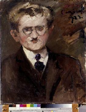 Professor Paul Hans Ohmert (Portraitstudie) 1923