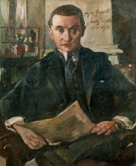 Bildnis Wolfgang Gurlitt 1917