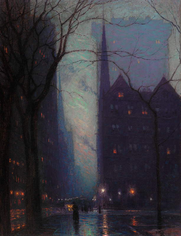 Fifth Avenue at Twilight von Lowell Birge Harrison
