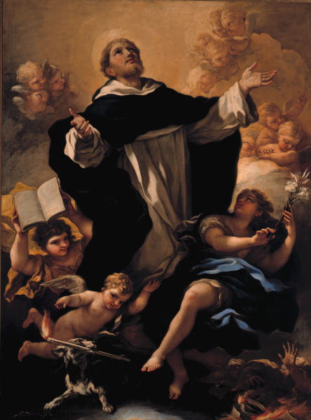 L.Giordano / St. Dominic von Luca Giordano