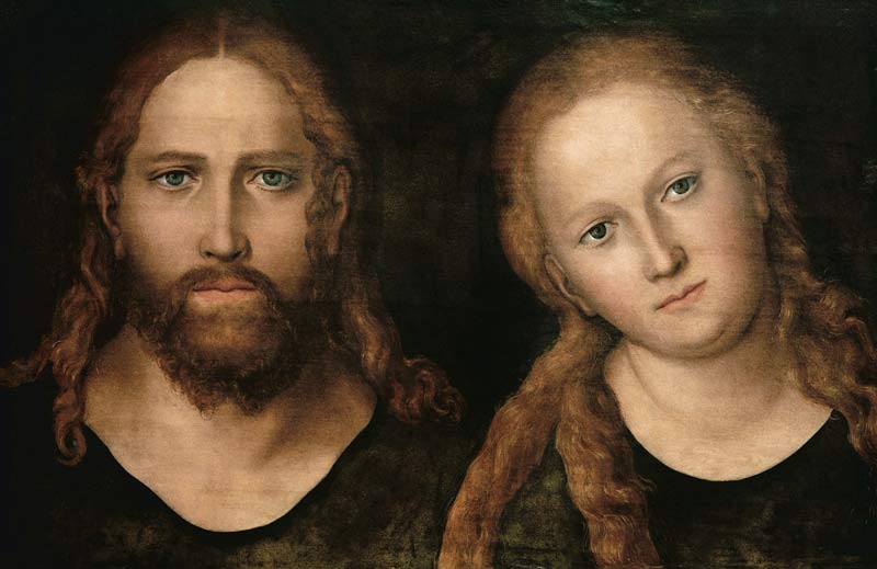 Christus und Maria Magdalena von Lucas Cranach d. Ä.