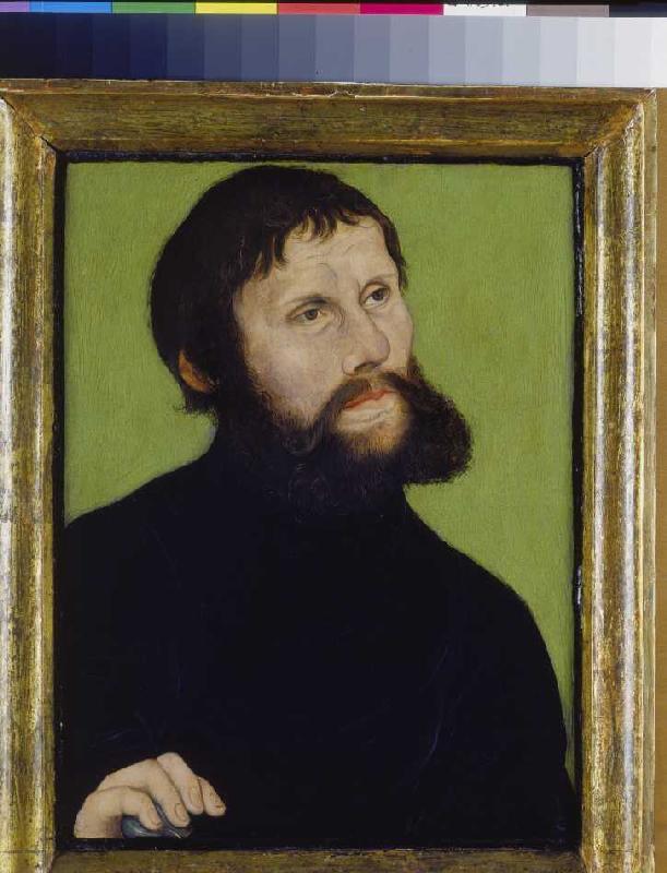 Bildnis Martin Luthers als Junker Jörg von Lucas Cranach d. Ä.