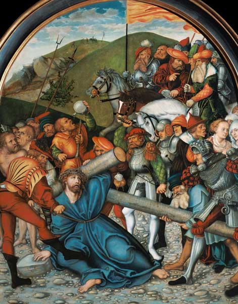 Christ Carrying the Cross von Lucas Cranach d. Ä.