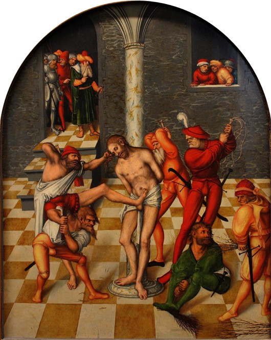 Die Geisselung Christi von Lucas Cranach d. Ä.