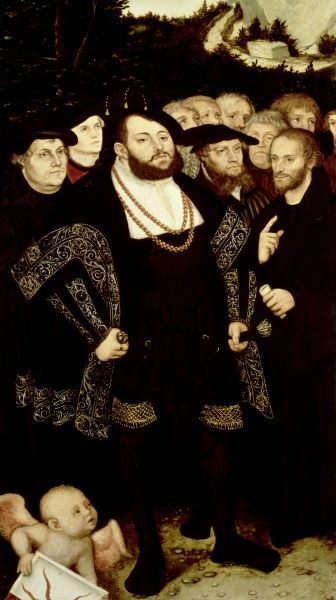 Johann F. v.Sachsen von Lucas Cranach d. Ä.