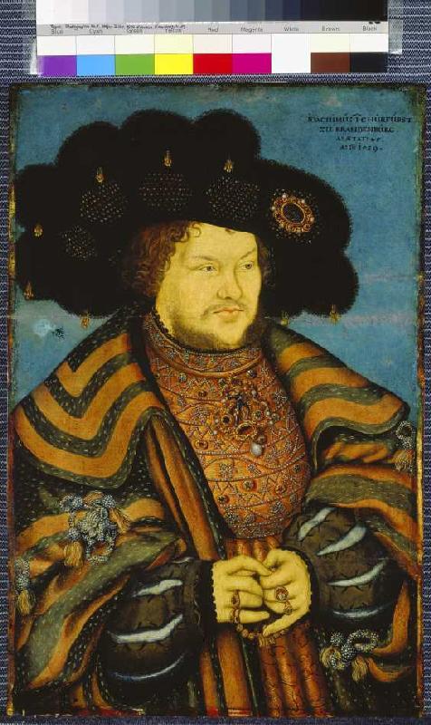 Kurfürst Joachim I., Nestor von Brandenburg von Lucas Cranach d. Ä.