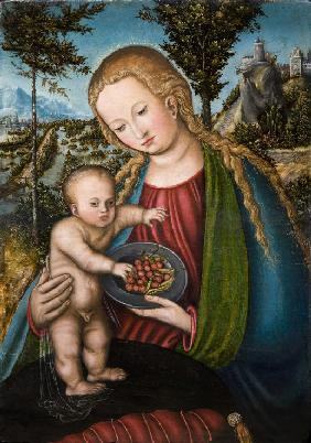 Madonna mit den Kirschen