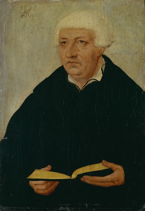 Porträt von Johannes Bugenhagen (1485-1558) von Lucas Cranach d. Ä.