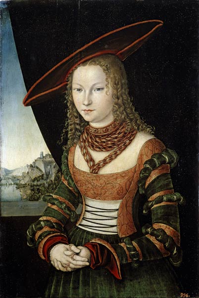 Portrait of a Lady von Lucas Cranach d. Ä.