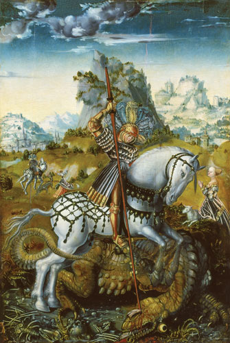 St. George von Lucas Cranach d. Ä.