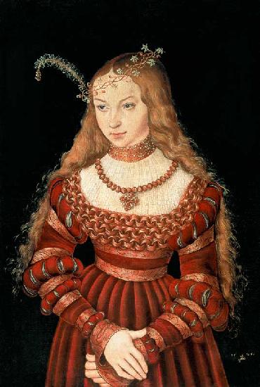 Prinzessin Sibylle von Cleve als Braut 1526