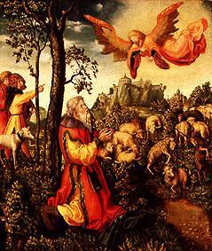 Der Engel erscheint dem hl. Joachim. 1518