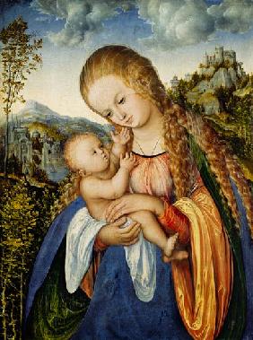 Maria mit dem Kinde um 1518