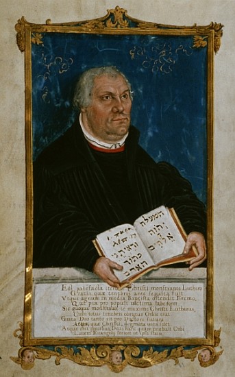 German Bible of Luther''s Translation von Lucas Cranach d. J.