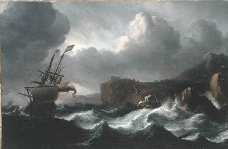 Stormy Sea von Ludolf Backhuyzen