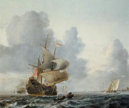 Stormy sea 1690