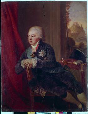 Porträt des Vizekanzlers Fürsten Alexander Kurakin (1752-1818) 1801