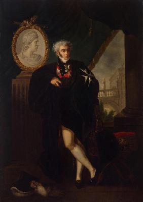 Porträt von Dmitri Lwowitsch Naryschkin (1758-1838)