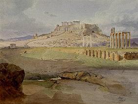 Die Akropolis von Süd-Osten