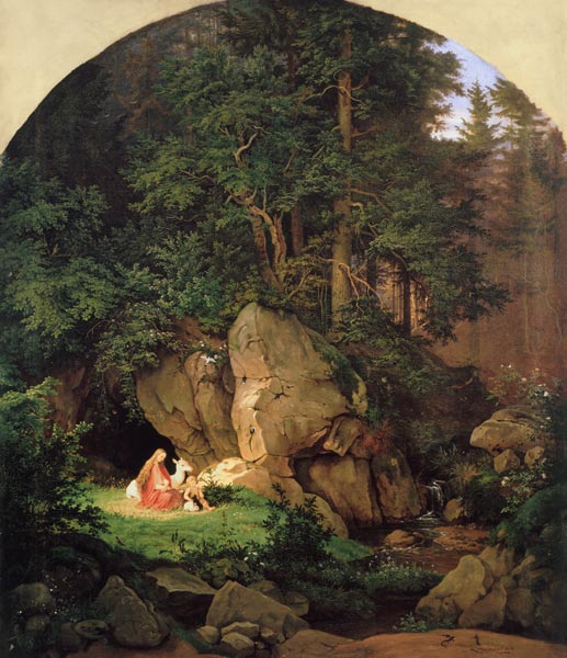 Richter / Genoveva ... / 1841 von Ludwig Richter