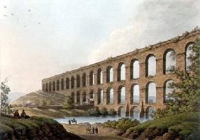 Aqueduct near Belgrade, Serbia, plate 6 from 'Views in the Ottoman Dominions', pub. by R. Bowyer 1809