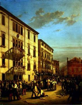 The Sacking of the Palazzo Querini 1849