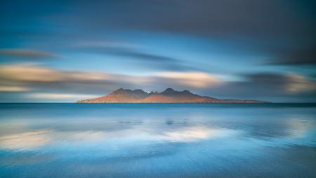 Ein epischer Sonnenaufgang in Eigg