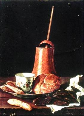 Still Life with a Drinking Chocolate Set 1770