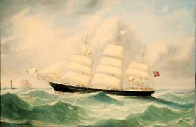 Full Rigged Ship 'Mary Scott' 1863