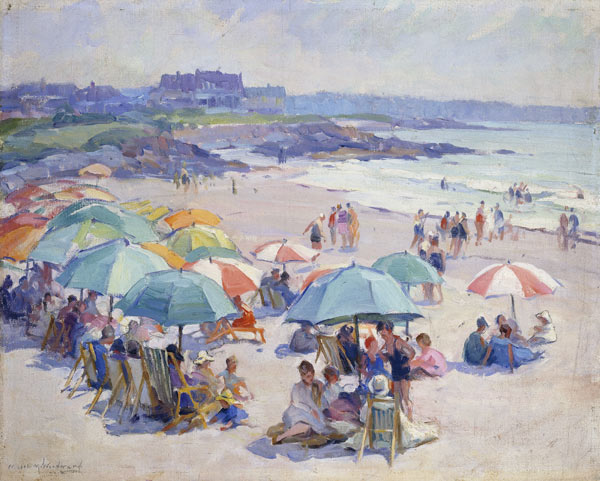 Ein Nachmittag am Strand von Mabel Woodward