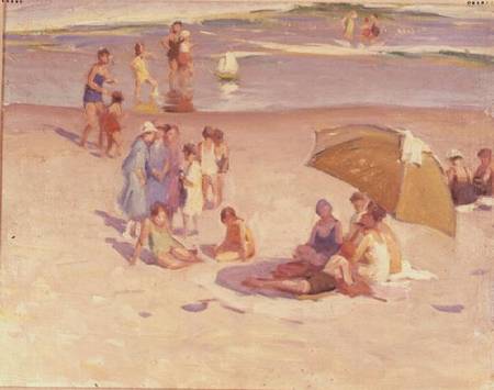 At The Seaside von Mabel Woodward