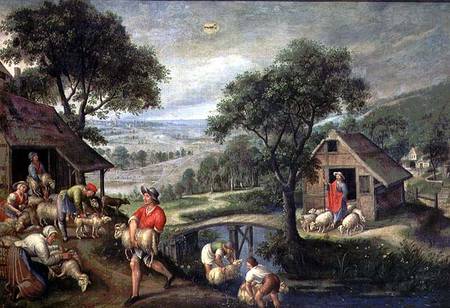 Parable of the Good Shepherd von Maerten van Valckenborch