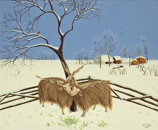 Spring in Winter, 1987  von Magdolna  Ban