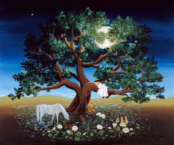 Tree of Dreams, 1994 (oil on canvas)  von Magdolna  Ban