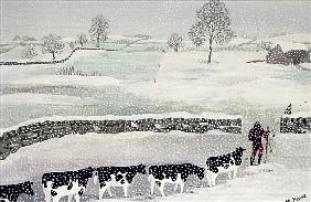 Cotswold: Winter Scene 