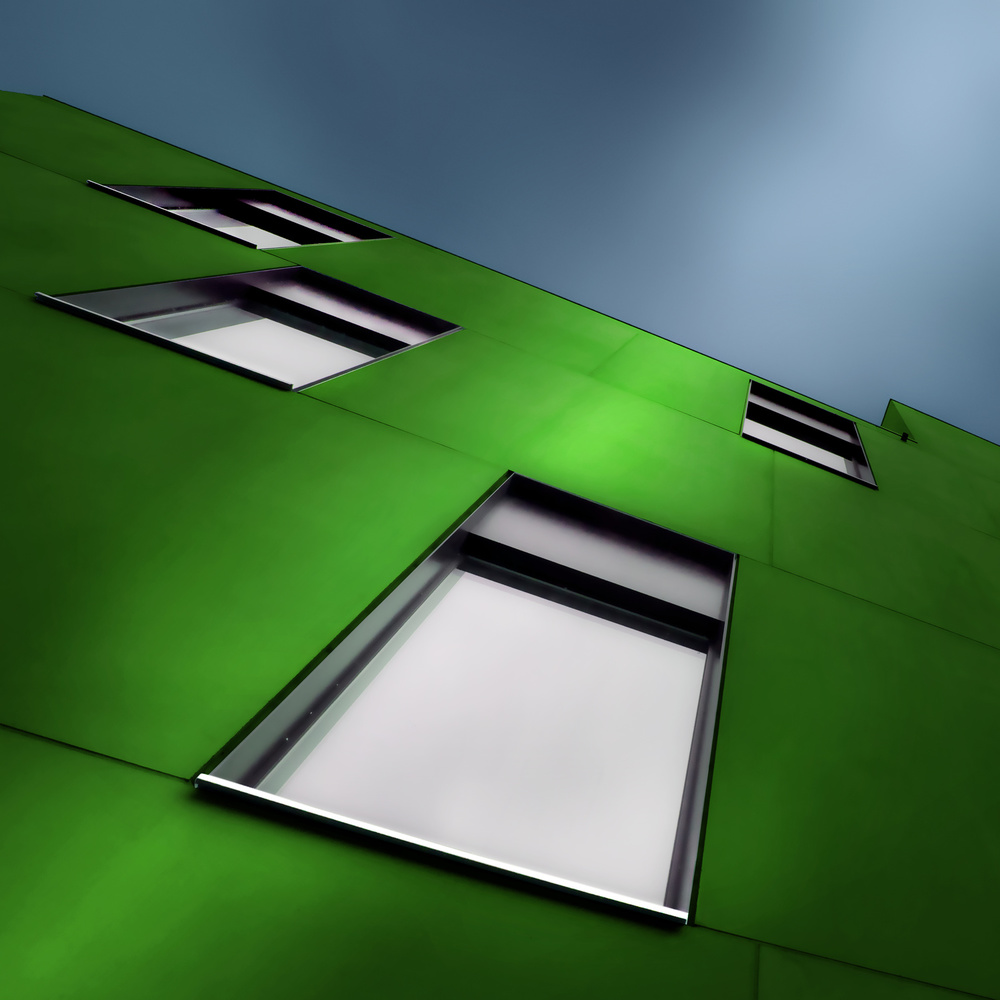 Schreiende Fenster von Marc Huybrighs