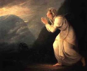 Persian Lady Worshipping the Rising Sun 1784
