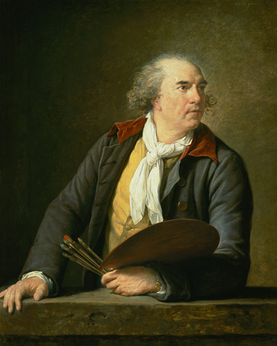 Bildnis des Malers Hubert Robert. von Marie Elisabeth-Louise Vigée-Lebrun