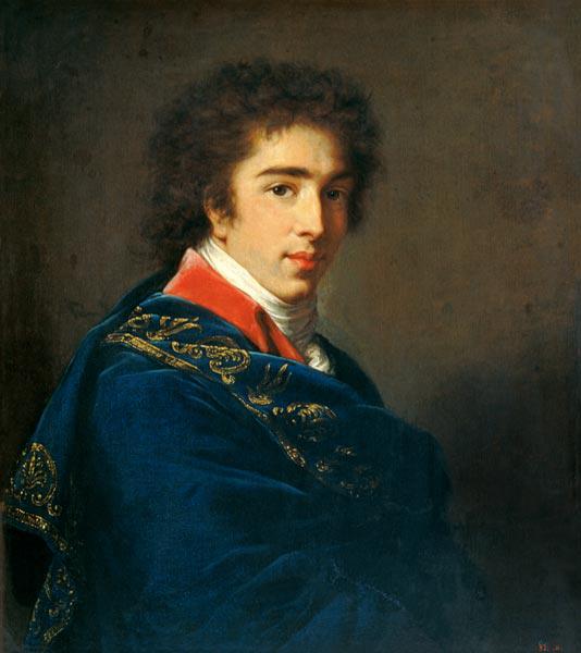 Bildnis des Prinzen Iwan Barjatinsky 1800