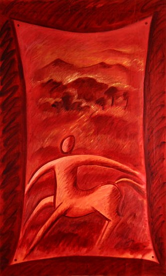 Centaure, 1995 (oil on canvas)  von Marie  Hugo