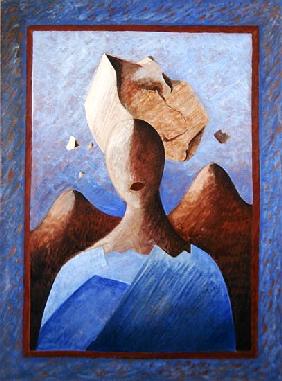 Ourao Poulis, 1994 (oil on paper) 