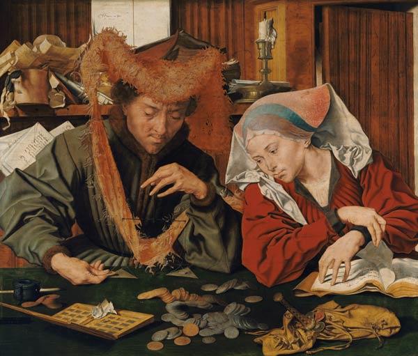 Der Geldwechsler und seine Frau 1539