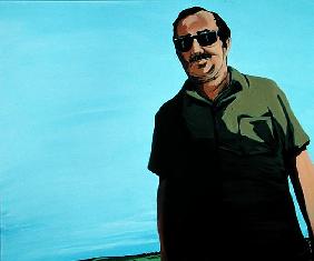 Cuban Portrait, 1996 (acrylic on canvas) 