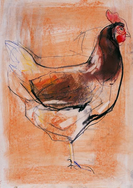 Standing Hen von Mark  Adlington
